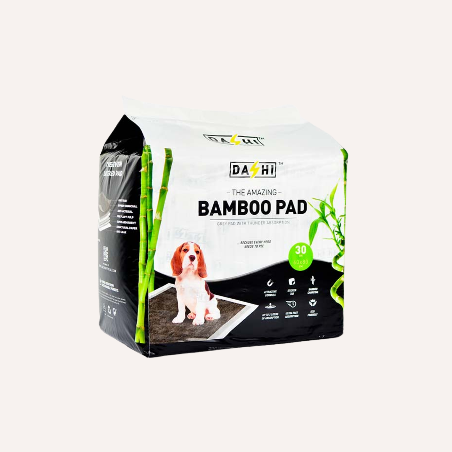 Pads Bamboo Pad 30 un